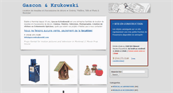 Desktop Screenshot of gasconkrukowski.com